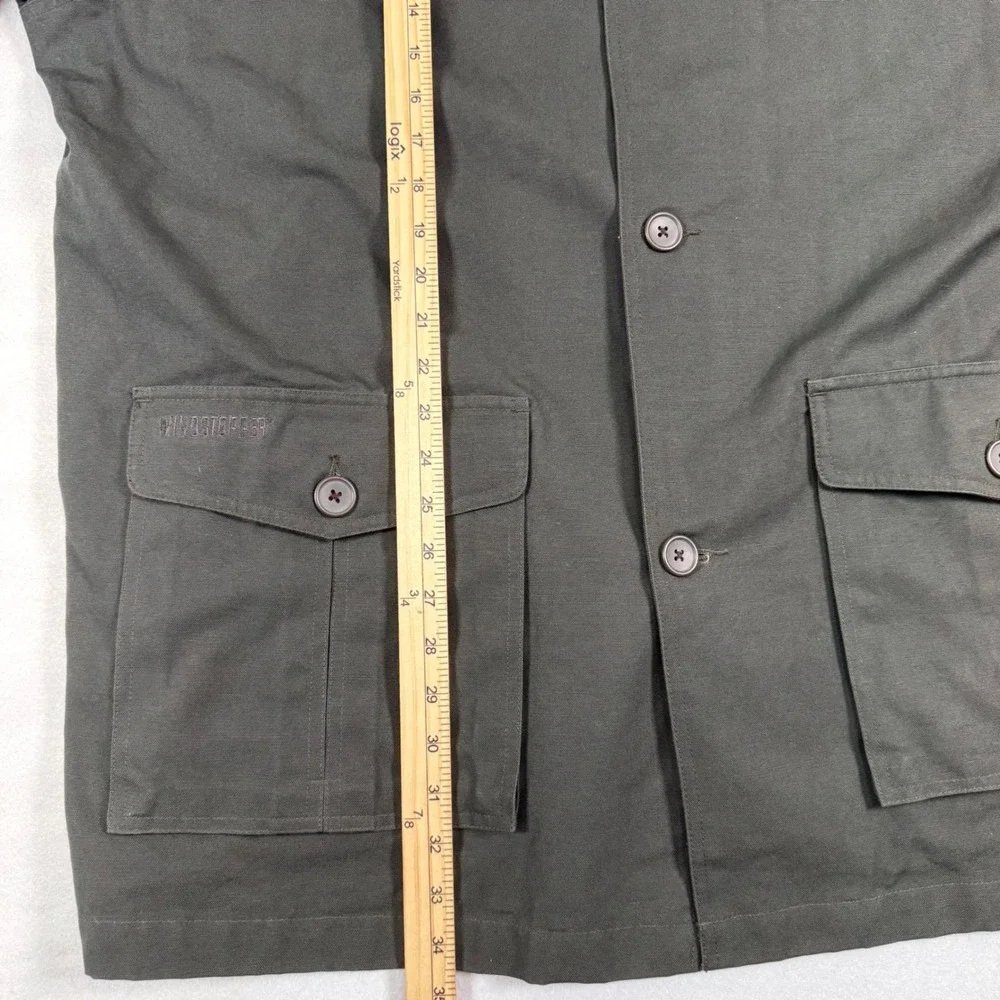 Vintage Concurve Windstopper Jacket Mens XXL Green Cotton Chore Coat